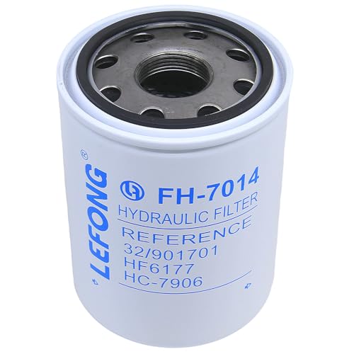 Image of FJ-3080 Oil Filter Fits Bobcat Excavator 319 320 321 322 323 324 6PC | Replaces A26A125T, CS-100-P25-A, CS-100-P10-A; Fits resin impregnated paper media