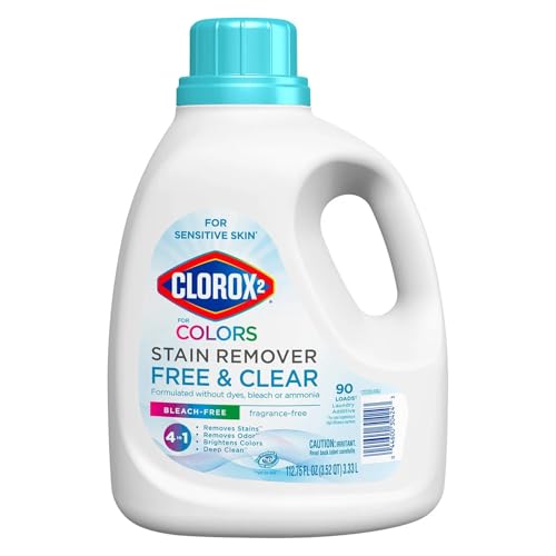 2 Stain Remover & Color Booster Free & Clear 112.75 oz 82 Loads.