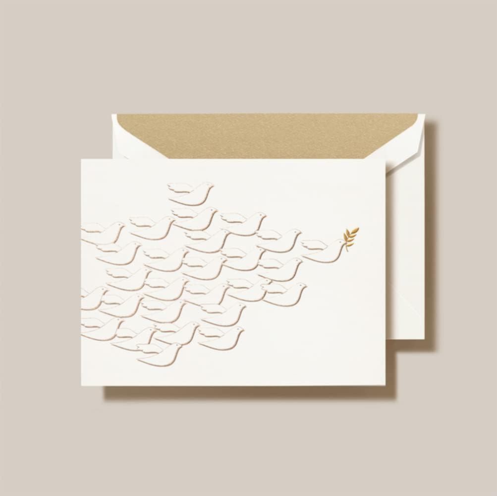 Crane & Co. Flock of Doves Holiday Greeting Card