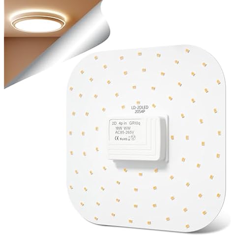 Lustaled 18W 2D 4Pin LED Bulb, 3000K Warm White thumbnail