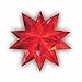 Produktbild Bascetta Stern Bastelset 30 x 30 cm 32 Blatt rot Transparentpapier 115g/m²