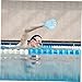 NULYLU Adjustable Silicone Swim Paddles for Swimming Training Water Gloves for Enhanced Arm Strength 1 Pair Suitable for Swimmers and Divers in Pools