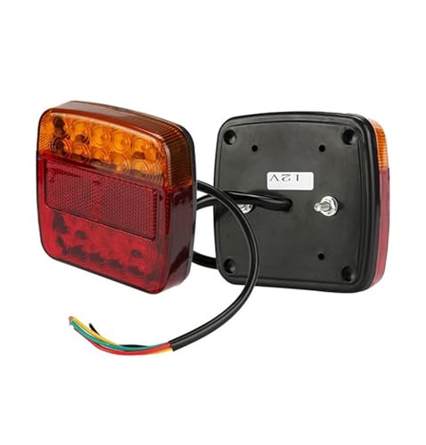 Luz trasera de freno y giro de 20 LED para remolques y camiones con sistema de 12V