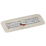 Okaei 1 Stück Wischmopp Bezug (40 cm) - Bodenwischer-Wischbezug für Krankenhäuser & Pflegeeinrichtungen - Wischer-Bezug mit optimalen Gleiteigenschaften für Ergonomisches Arbeiten - Beige