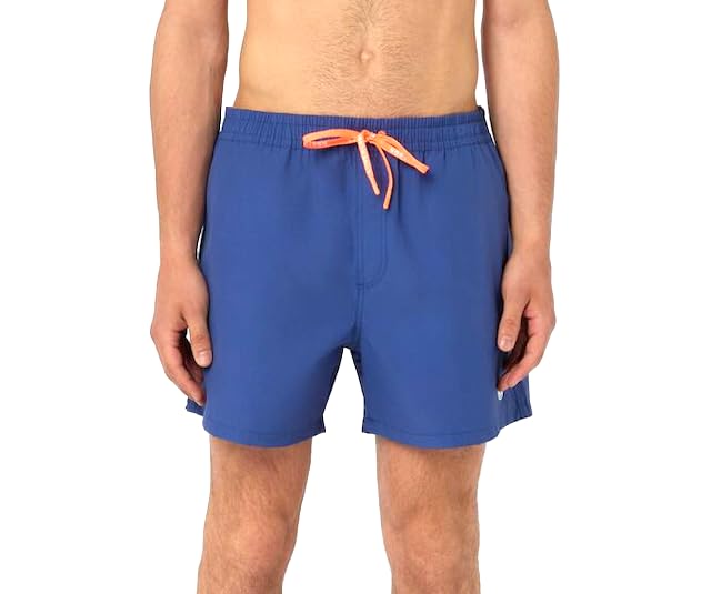 NORTH SAILS Męskie bokserki z bawełny i nylonu z recyklingu z logo, niebieski, 4XL