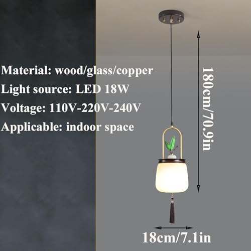 Lustre de chevet moderne en verre de qualité supérieure