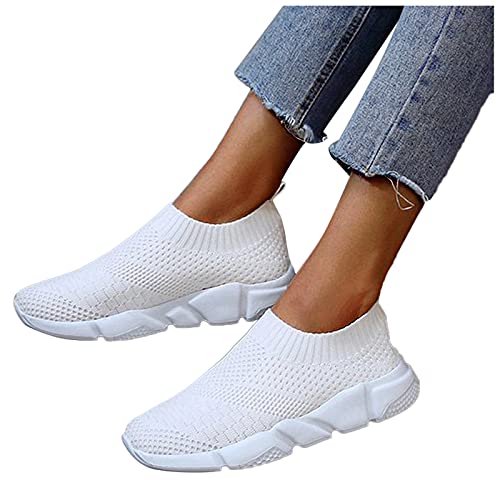 JDGY Scarpe da ginnastica da donna, in rete