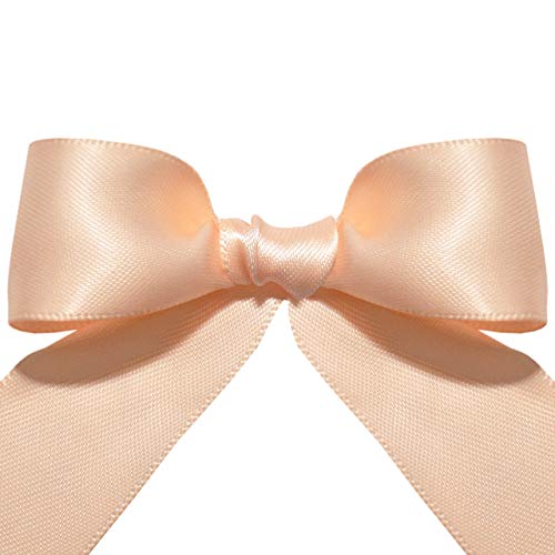 Image of Morex Ribbon 08822 /50-714 Ribbon, 7 /8 inch x 50 Yd, Petal Peach