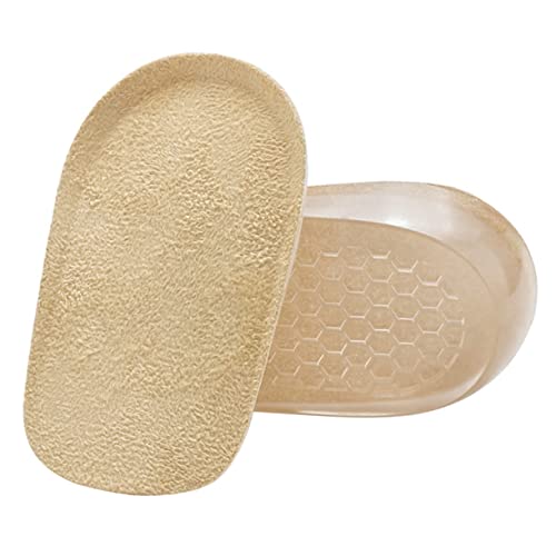 Ipetboom Heel Pads Inner Heightening Shoes Pads Height Increase Feet Cushions 2 Pairs Soft Elastic E-TPU Gel Insoles for Men Standing Day Comfort Support - Image 2