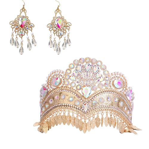 Pendientes para el cabello de moda étnica para grupos de baile y peinados de fiesta