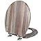 Round Toilet Seat Natural Wood Toilet Seat With Quietly Close And Quick