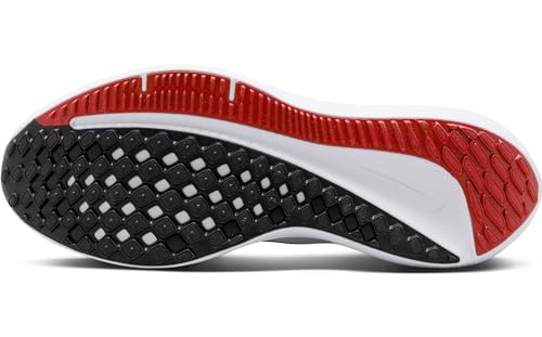 Nike Air Winflo 10, Sneaker Men, White Black Light Crimson, 10.5 AU