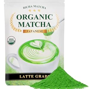 Richa Matcha Organic Ceremonial Latte Powder 60g