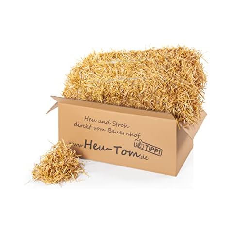 Heu-Tom Strohballen Gerstenstroh de 15 kg Cover