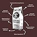 Kimera Koffee Original Blend - Organic Medium Roast Ground Coffee, Vitamin-Infused with Taurine, Alpha GPC, DMAE, L-Theanine for Cognitive Support & Athletic Performance, 12oz
