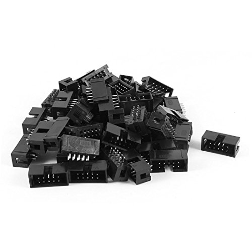 Aexit 20 Pcs Accesorios Audio y Video 2.54mm 10 Pin ISP miniatura 1