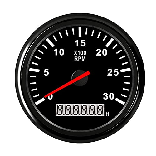 PXQPYMATX 3000 RPM Drehzahlmesser 85mm