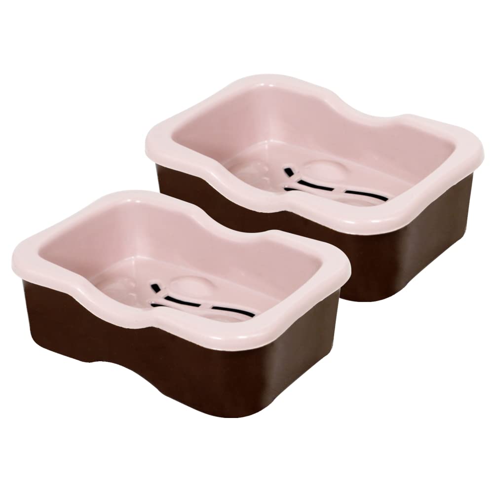 Wonder Homeware Grace Soap Holder,Self Draining Soap Dish, for Bathroom, Kitchen, Bathtub, Wash basins,with Removable Drain Tray, 2 Pc, Pink Color (B0BS96X9L2) Amazon Price History, Amazon Price Tracker
