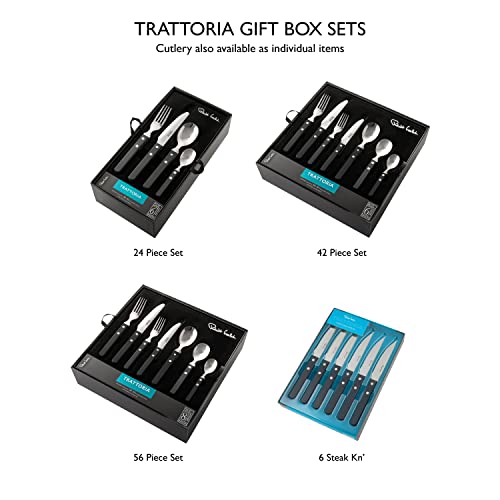 Robert Welch Trattoria Bright Cutlery Steak Knife, Set of 6. Blade Made from Stainless Steel. Dishwasher Safe. - Image 2
