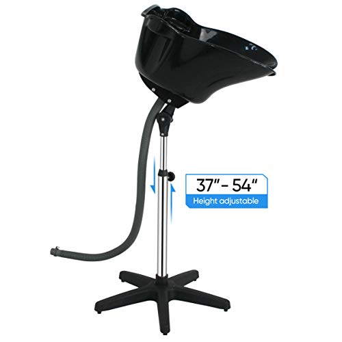 Zeny Portable Shampoo Basin Height Adjustable Shampoo Bowl With Drain Hair Washing Basin Sink For Home Salon Hair Washing And Cutting #TOP2