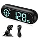 Infreecs GPS Tacho Auto, Digitaler Auto Tachometer, Auto-HUD, plug-and-play installation, Head Up Display, USB Geschwindigkeitsmesser für alle Fahrzeuge