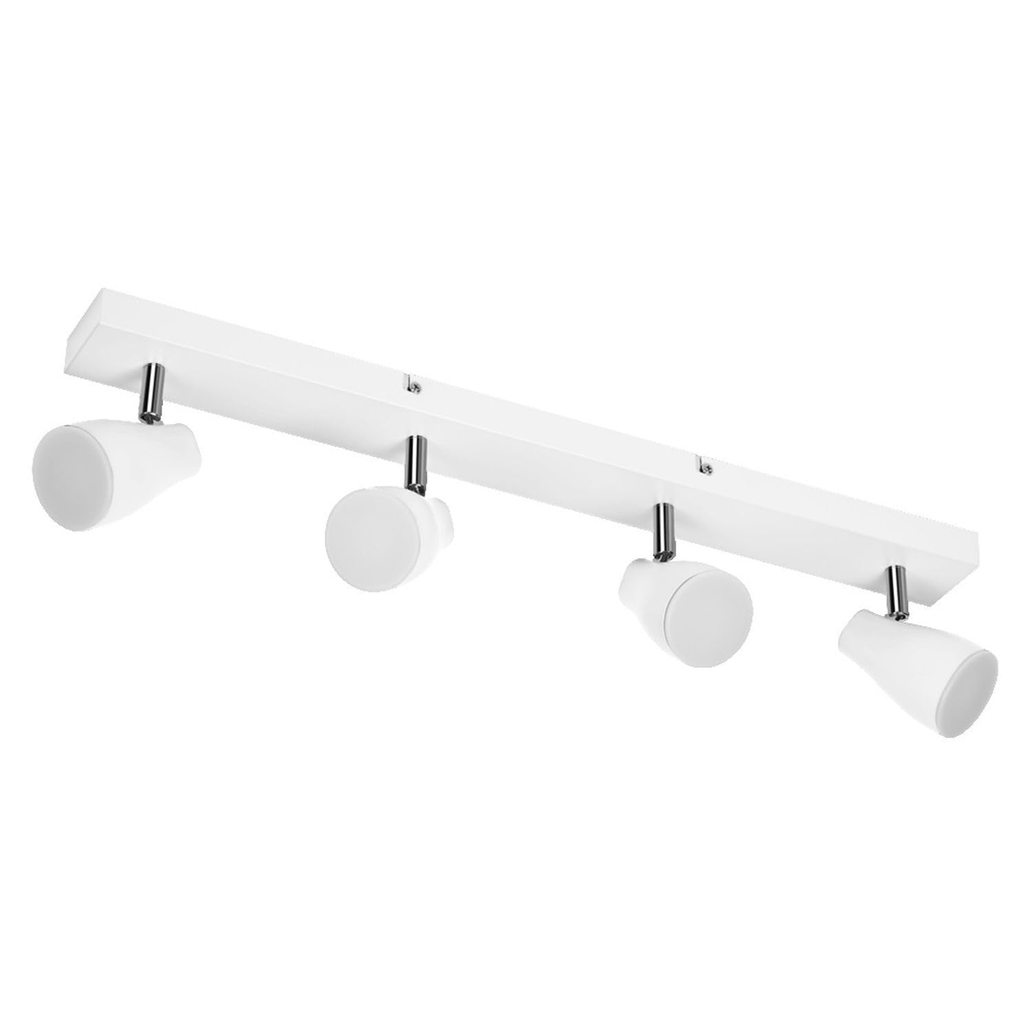 Osram Foco LED SPOT PEAR GU10, blanco, 4 x 4,3 W, 1400 lm, 614 mm, luz blanca cálida, cabezales orientables, fácil montaje, combinación con bombillas inteligentes GU10, IP20, 2700 K