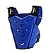 Motorcycle Body Armor Vest Dirt Bike Chest Back Protector Motocross Gear, for Adult Powersports Protective Gear (Blue)