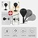 Nicedeal Desktop Punching Bag, Desk Punching Bag for Kids & Adults, Suction Boxing Bag Speed Balls, Heavy Duty Stress Relief Boxing Bag Desk Toys, Black