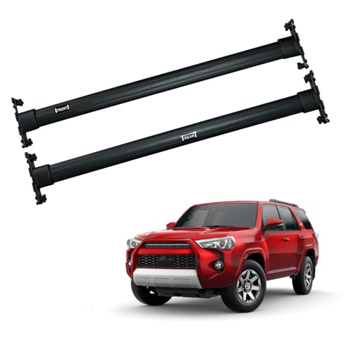 Roof Rack Cross Bars for 2010-2024 Toyota 4Runner Cross Rails Luggage Carrier Cargo Bar Black