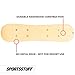 Sportsstuff Snow Ryder, Hardwood Snowboard, perfect for Beginners and Backyard Fun