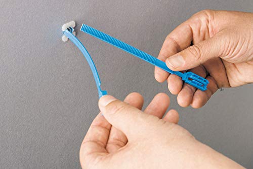 Knauf Hohlraumdübel zur Befestigung von Schränken, Flachbildschirmen und Regalen – Trockenbau-Dübel, Gipskarton-Dübel, Setzlasche mit Klick-Funktion, bis zu 60-kg (2 Stk.)