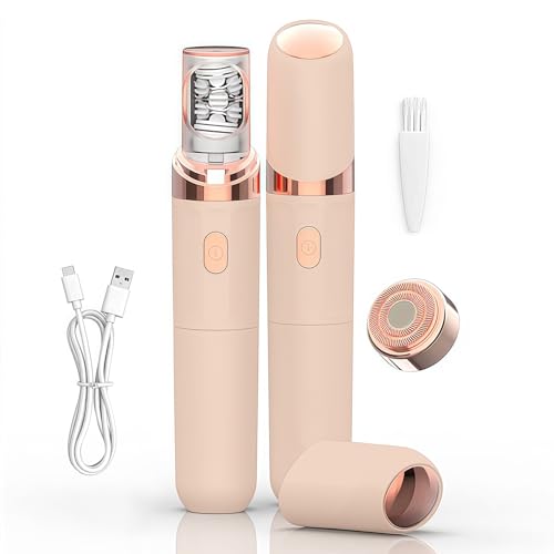Pxiluyna Pro 3.0 Women Face Epilator - PluxyEpil Facial Hair Removal 2026 New Upgrades Rechargeable Painless Electric Tweezers,Lady Shaver for Face/Legs/Bikini,Face Smooth Skin Epilator (Rose Gold)