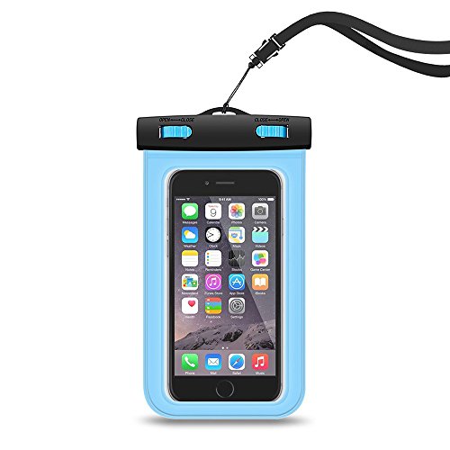 Lacheng Universal Waterproof Case/Bag for Samsung Galaxy S6 and Iphone 6/6 Plus up to 6.0