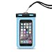 Lacheng Universal Waterproof Case/Bag for Samsung Galaxy S6 and Iphone 6/6 Plus up to 6.0" diagonal, Best Water Proof, Dust Dirt Proof, Snowproof Pouch, Blue