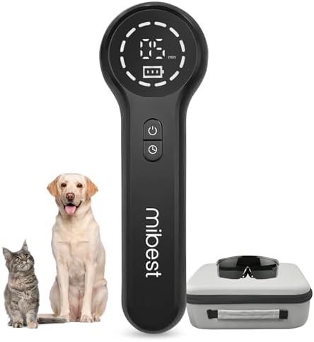 Mibest Cold Laser Therapy Device for Vet - Red Light Therapy for ...