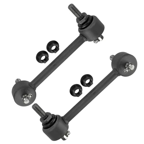 Image of Detroit Axle - AWD 8pc Struts Shocks Kit for Jeep 2014-2018 Cherokee, 2 Front Struts with Coil Springs 2 Rear Shock Absorbers 4 Front Rear Sway Bars 2015 2016 2017 Replacement Suspension Kit