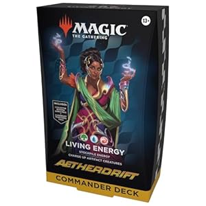 Magic: The Gathering Ätherdrift Commander Deck Lebendige Energie