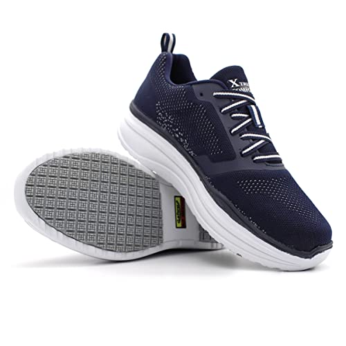 Laforst Mens Platform Xtreme Comfort Slip Resistant Sneaker2