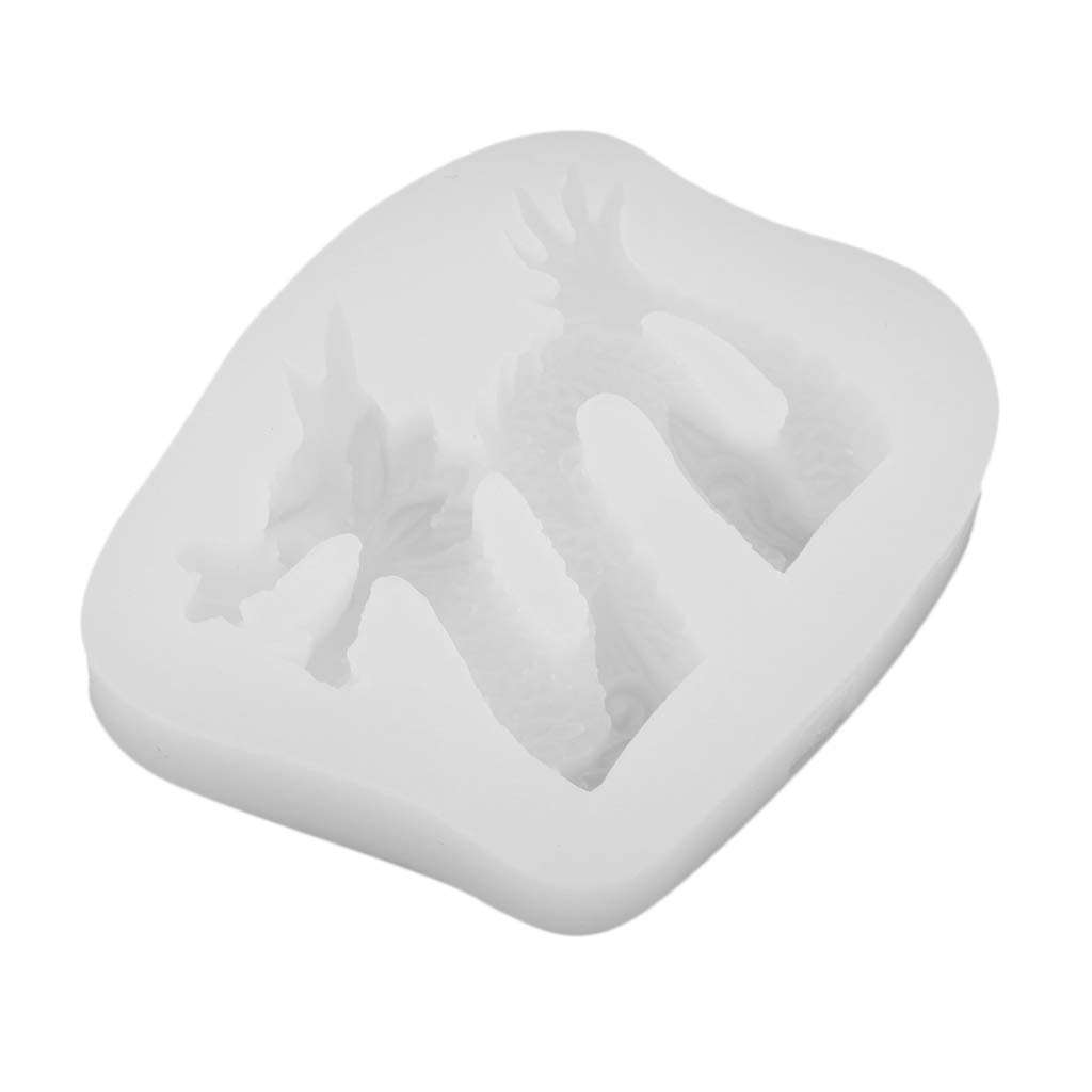 SDENSHI Silicone DIY 3D Dragon Moulds Fondant Gum Paste Chocolate Cake Decor Tool