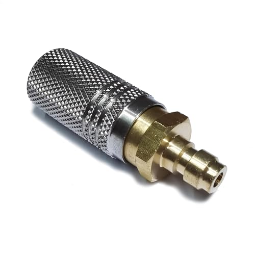 Aopkeo Extended PCP Airsoft Air Charging Quick Release Adapter Socket 1/8BSPP(G1/8) 8mm Male Nipple Hunting Shooting Accessories (8mm Fill Nipple)