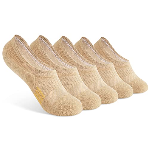 Image of Gonii Womens No Show Socks Athletic Ankle Socks Cushioned Running Low Cut | Breathable fabric, Reinforced toe heel, Thick sole pad, Anti-slip heel grip, Sweat-wicking, Anti-shrink, Sport & casual wear