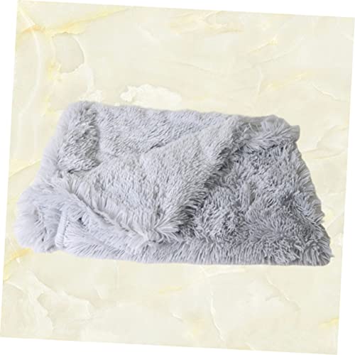 Coussin pour chat et chien iplusmile avec double couche en peluche douce lavable en machine - 7