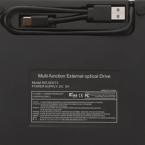 Mobestech Slim USB Cd Writer External DVD Drive miniatura 3
