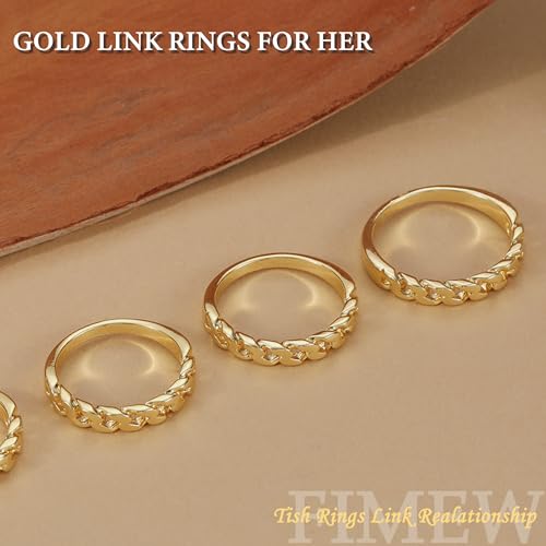 14K Gold Rings for Women Non Tarnish Gold Plated Waterproof Knot Promise Rings Simple Fashion Jewelry Friendship Gifts for Her Size5-103
