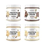 Superset Nutrition | Protein Cream (250g) (4x250g) (chocotella X1 – White Chocolate X1 – Cookies X1 - Black Cookies X1) | Enfin un pack de 4 Protein Cream !