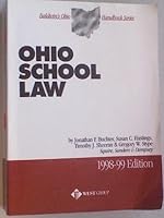 Ohio School Law 1998-99 0832207578 Book Cover