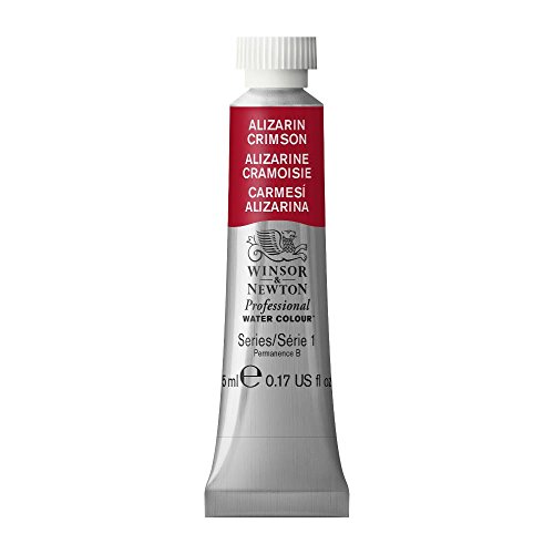 Winsor＆Newton プロフェッショナル ウォーターカラー 5ml チューブ 004 アリザリンクリムソン