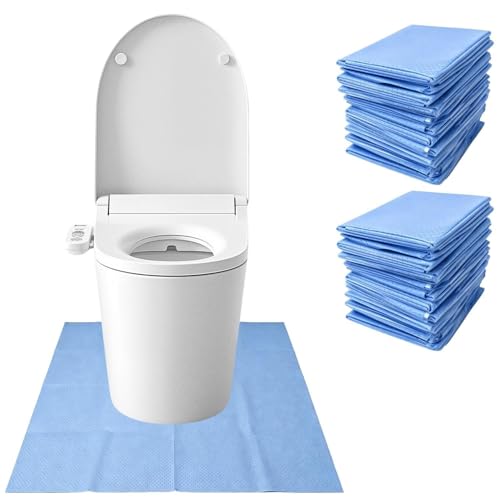 Heavyweight 30 Pack Toilet Floor Protectors
