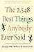 The 2,548 Best Things Anybody Ever Said