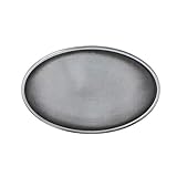 HUABOLA CALYN DIY Blank Belt Buckle Oval Western Rodeo Belt Buckles for Women Men
